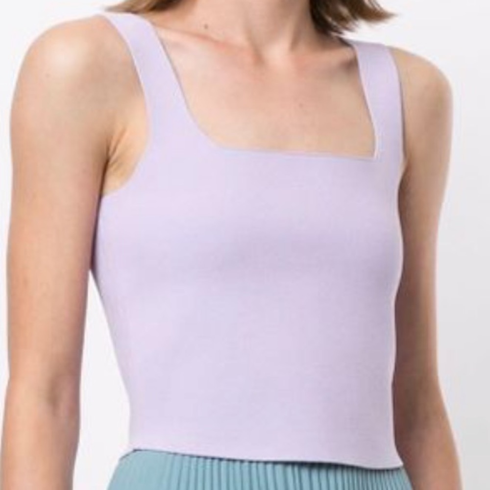 ALC purple crop top